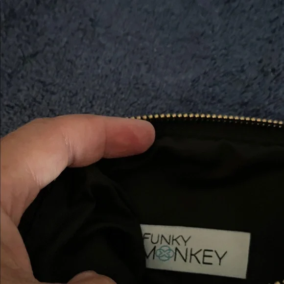 Elegant Red and Black Checkered Clutch - Picture 2 of 5